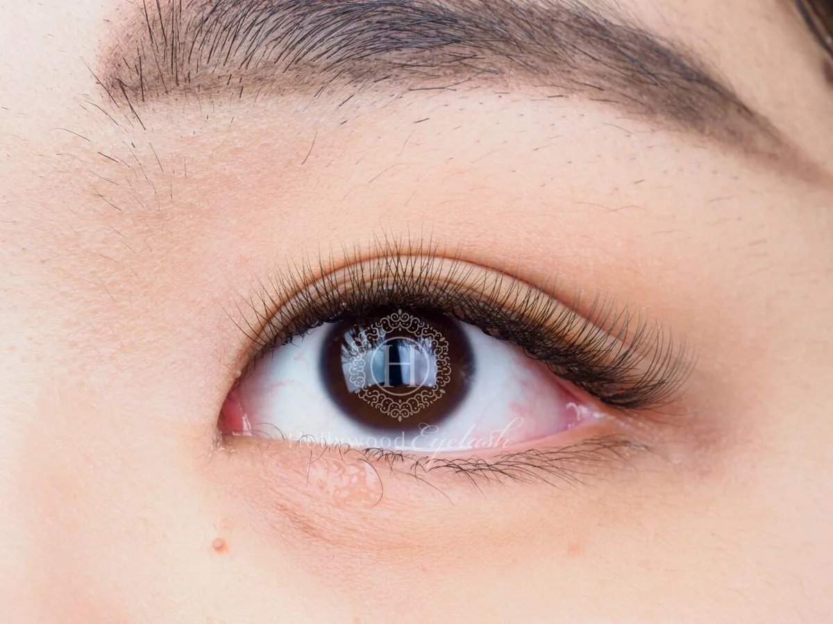 LashRush イーストモール店の施術例｜【LED】6Dエクステ×300本(両目50束)コース◇6本1束の6Dエクステでまつ毛の負担を減らしナチュラルな目元に