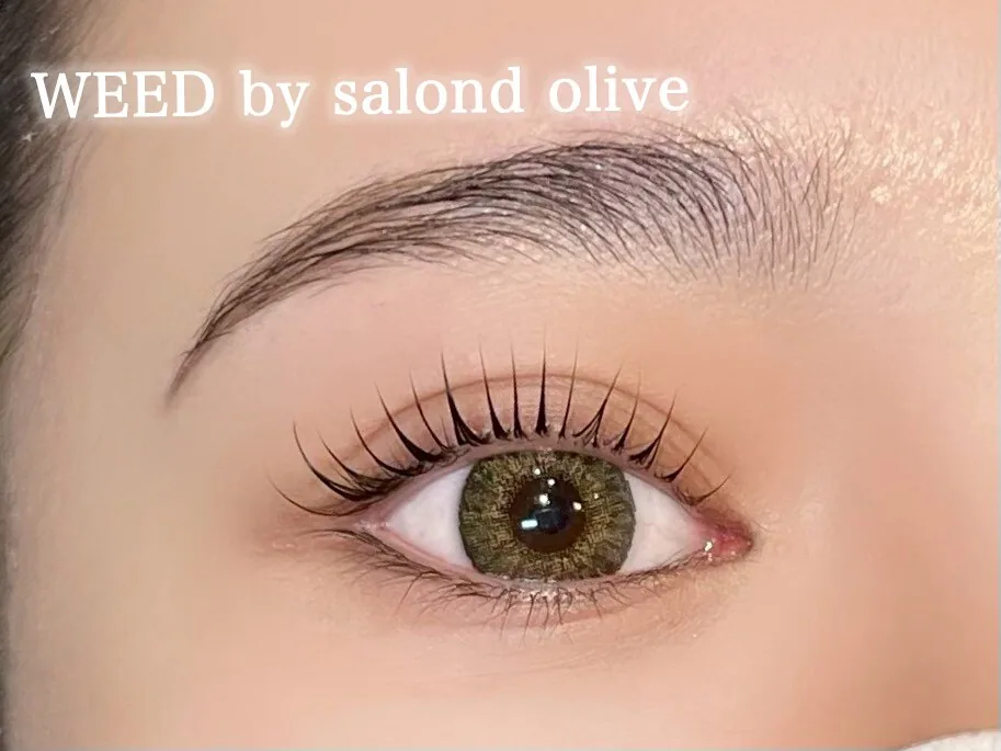 WEED by salon de olive 橿原の施術例｜【人生が変わる美まつげ★ハリウッドアイラッシュリフト】キューティクルを保護しナチュラルな目元に