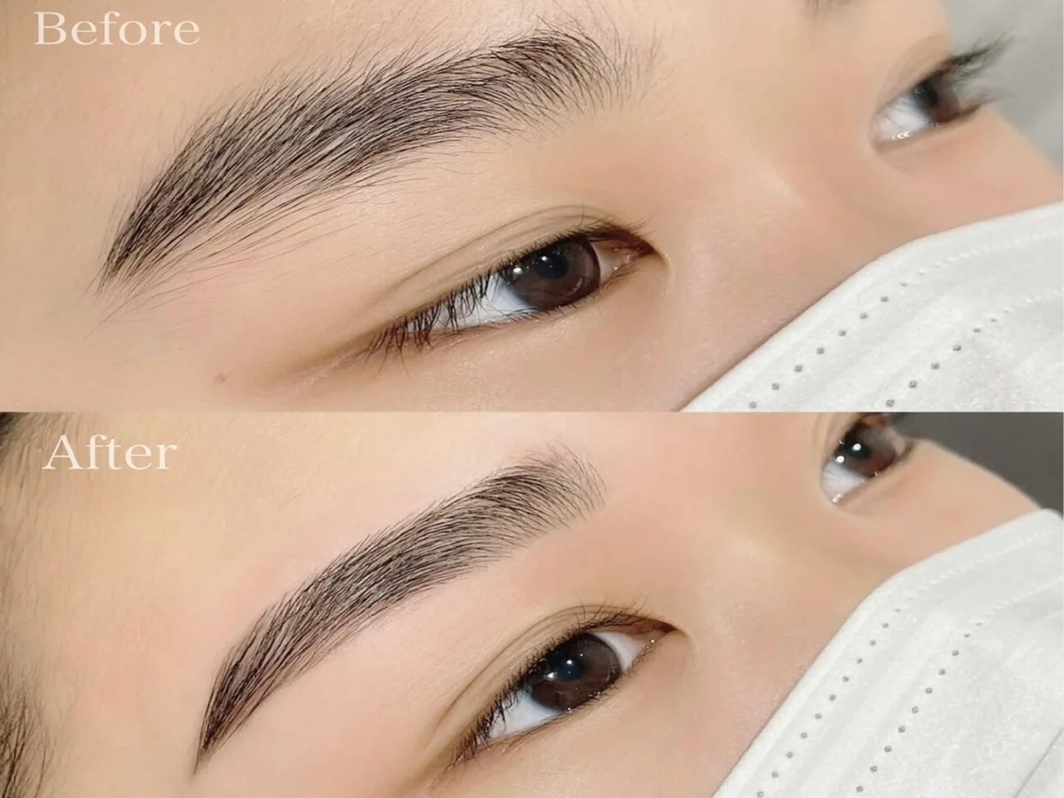 LanNe eyebrow&eyelash Studio 高田馬場店の施術例｜似合わせデザインのご提案も◎アイブロウWAX + まつ毛パーマのSETメニューも♪<高田馬場駅徒歩2分>